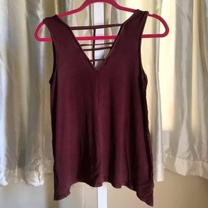 American Eagle soft and sexy rib tank